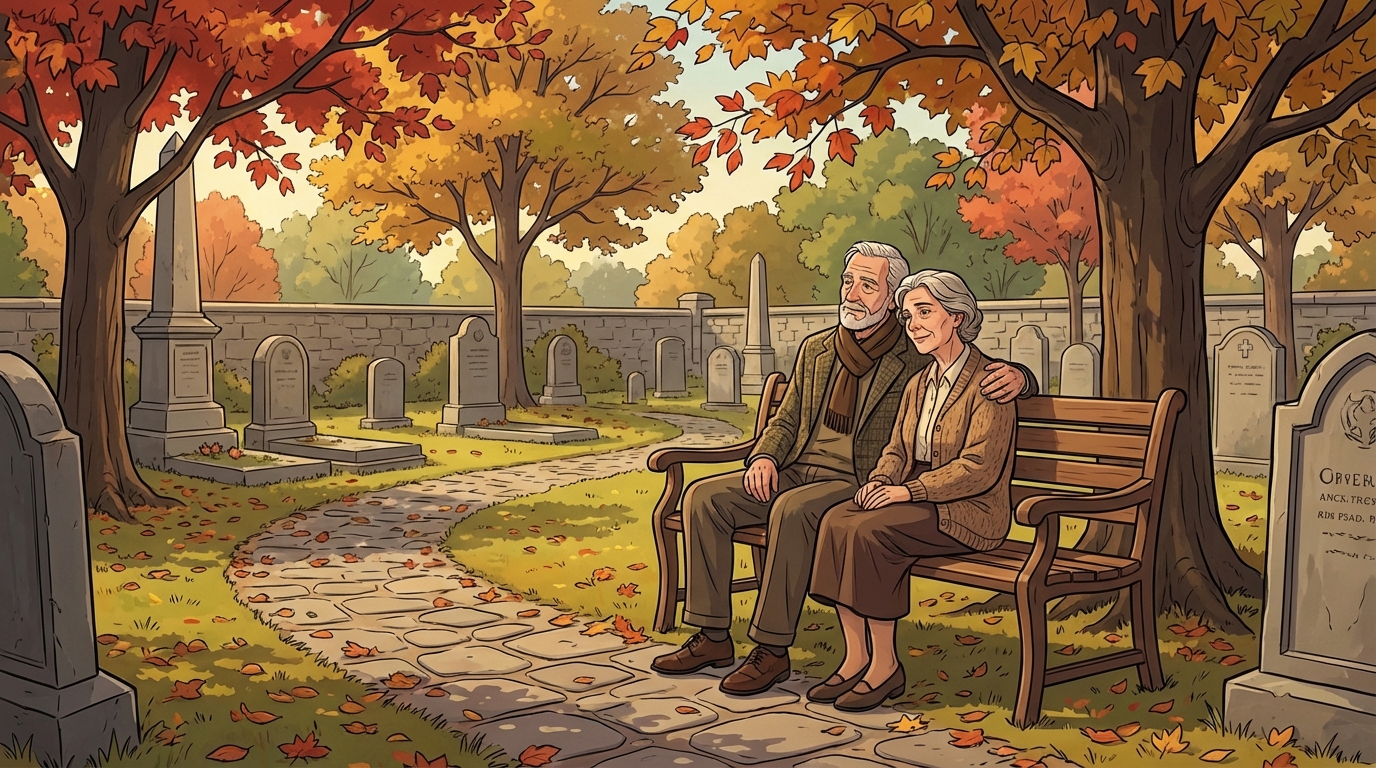 Two hands clasped together in gentle light, symbolizing a family making a decision together