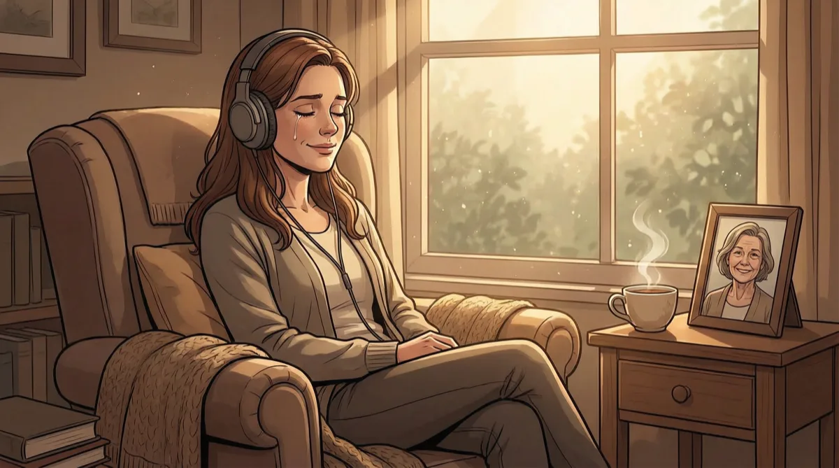 Custom memorial songs by RememberMe.fm — a personalized tribute song created from real memories to honor the life and legacy of someone you have lost